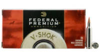 Fed Ammo premium .22-250 rem. 55 Grain nosler b.ti