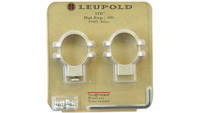 Leupold rings standard 1" high silver [49905]