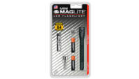 Maglite Light Mini Mag 2AAA LED Black w/Pkt Clip a