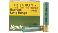 Remington Express Extra LR 410 2.5in 1/2oz #4 25 R