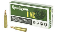 Remington Ammo UMC 22-250 Remington 50 Grain JHP 2