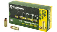 Remington Ammo HTP 40 S&W 180 Grain JHP 50 Rou
