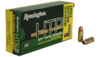 Remington HTP 9mm +P 115 Grain JHP 50 Rounds [2829