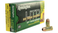 Remington Ammo HTP 45 ACP 185 Grain JHP 50 Rounds