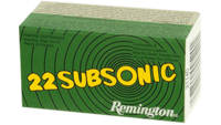 Remington Ammo Subsonic 147 Metal Case [RSS9MM9]