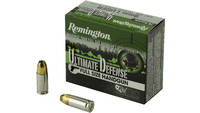 Remington Ultimate Defense 9MM 147 Grain Brass Jac