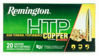 Remington Ammo HTP Copper 308 Winchester 168 Grain