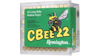 Rem Ammo .22 long rifle 100 Rounds c-bee low veloc