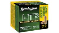 Remington Ammo HTP 40 S&W 155 Grain JHP 20 Rounds