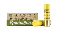 Remington Nitro Turkey 20 Gauge 3in 1-1/4oz #5 10