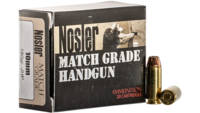Nosler Ammo Match Grade Handgun 10mm Auto 180 Grai