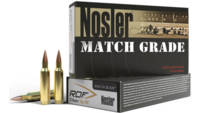Nosler Ammo Match Grade RDF 22 Nosler 70 Grain HPB