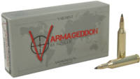 Nosler Ammo Varmageddon 17 Remington Flat Base Tip