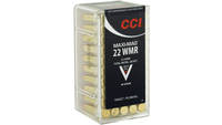 CCI Rimfire Ammo Maxi-Mag .22 Magnum (WMR) TMJ 40