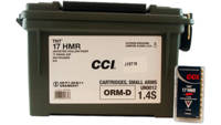 CCI Rimfire Ammo .17 HMR V-Max 17 Grain JHP 400 Ro