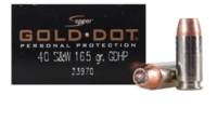 Speer Ammo Gold Dot 40 S&W 165 Grain Gold Dot