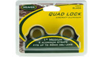 Weaver Quad Lock Tipoff Medium 1in Dia Matte Black