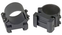 Weaver rings detachable top mount sure-grip 1"