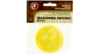 T/c cleaning and seasoning patches w/natural lube