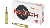 Hornady Ammo ELD Match 223 Remington 73 Grain 20 R