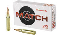 Hornady Ammo ELD Match 308 Winchester 155 Grain 20