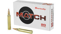 Hornady Ammo ELD Match 300 Win Mag 178 Grain 20 Ro