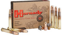 Hornady Ammo Dangerous Game 500 Nitro Express 3in