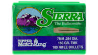 Sierra bullets 7mm .284 160gr match tmk 100ct [766