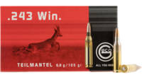 Geco Ammo 243 Winchester SP 105 Grain 20 Rounds [2