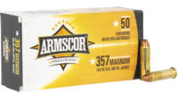 Armscor Ammo 357 Magnum 158 Grain FMJ 50 Rounds [5