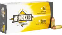 Armscor Ammo 9mm 124 Grain FMJ 50 Rounds [50282]