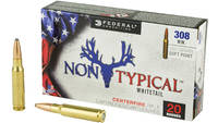 Federal Non Typical 308 Win 150 Grain oft Point 20