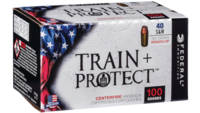 Federal Ammo Train and Protect 40 S&W 180 Grai