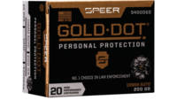 Speer Ammo Gold Dot Personal Protection 10mm Auto