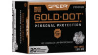 Speer Gold Dot Ammo 357 Mag 125 Grain HP 20 Rounds