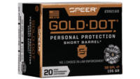 Speer Ammo Gold Dot Personal Protection 38 Special
