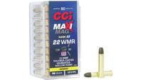 CCI Ammo Maxi-Mag 22 Mag 46 Grain Polymer Coated S