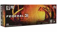 Federal Fusion Ammo 6.5 PRC 140 Grain SP 20 Rounds
