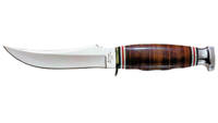 Ka-Bar Knife Skinner Fixed 4.38in DIN 1.4116 Leath