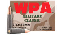 Wolf Ammo 7.62x39 124 Grain FMJ Military Classic 2