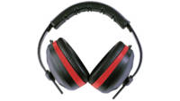 Radians Silencer Earmuffs NRR 26dB Red/Black [SL01