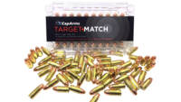CapArms Ammo Target Match 9mm 115 Grain RN 50 Roun