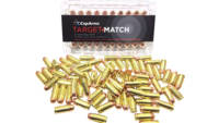 CapArms Ammo Target Match 40 S&W 180 Grain Fla