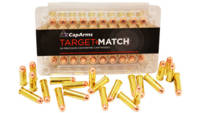 CapArms Ammo Target Match 38 Special 158 Grain RNF