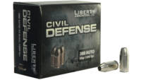 Liberty Ammo civil defense .380 acp 50 Grain hp 20