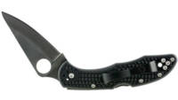 Spyderco Knife Delica 3in VG-10 Black/Spyderedge [
