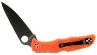 Spyderco Knife Endura 4 Lwt Orange Flat Ground 3.9