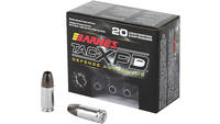 Barnes Ammo TAC-XPD 9mm+P 115 Grain TAC-XP 20 Roun