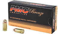 PMC Ammo Bronze 380 ACP FMJ 90 Grain 50 Rounds [38