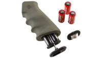 Hogue AR-15 Rubber Grip w/Storage Kit Matte OD Gre